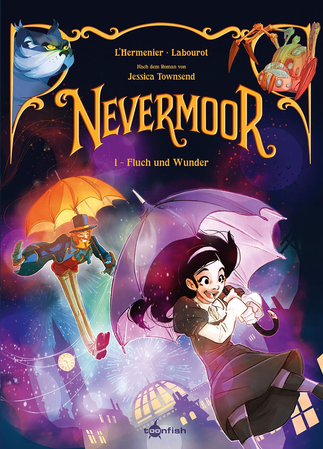 Cover: 9783987217197 | Nevermoor. Band 1 | Fluch und Wunder | Jessica Townsend (u. a.) | Buch