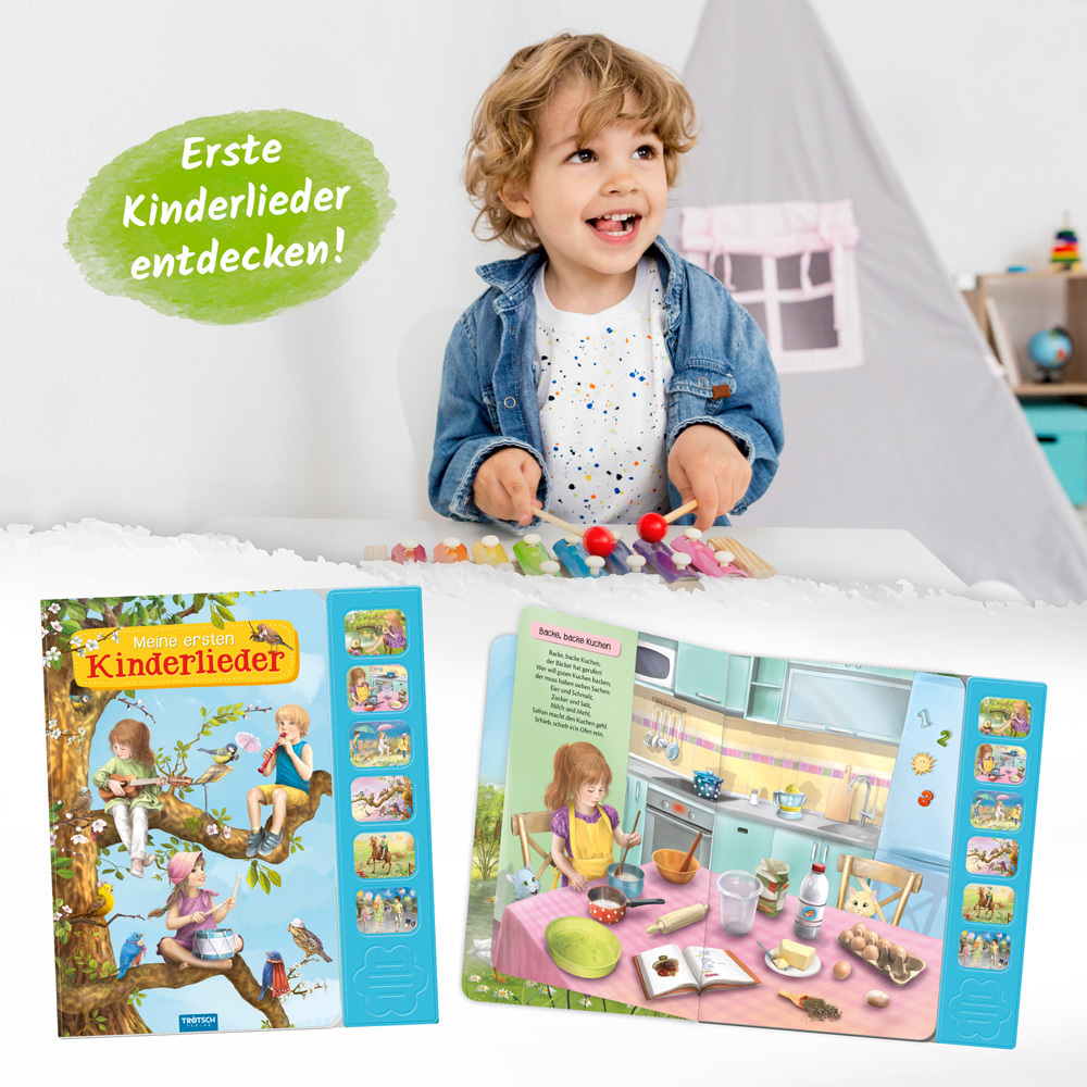 Bild: 9783965528994 | Trötsch Soundbuch Meine ersten Kinderlieder | Trötsch Verlag | Buch