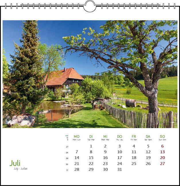 Bild: 9783861924159 | Schwarzwald 2025 | Clemens Emmler | Kalender | Spiralbindung | XIII