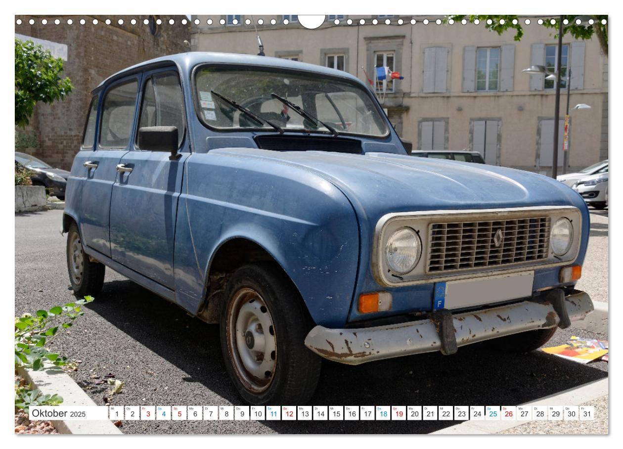 Bild: 9783383893582 | Renault 4 - Kultfahrzeug und Wegbegleiter (Wandkalender 2025 DIN A3...