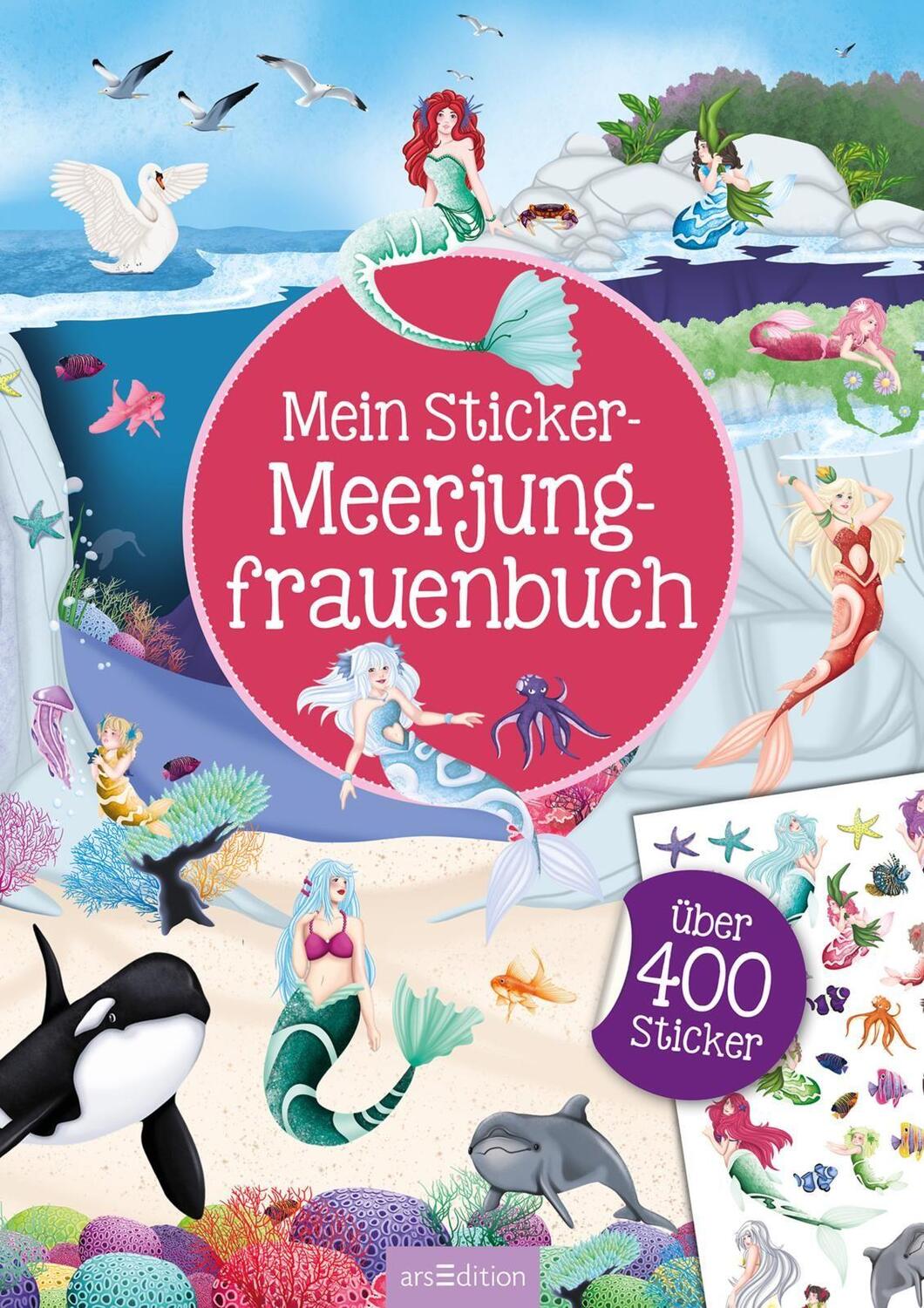 Bild: 9783845815152 | Mein Sticker-Meerjungfrauenbuch | Taschenbuch | Mein Stickerbuch