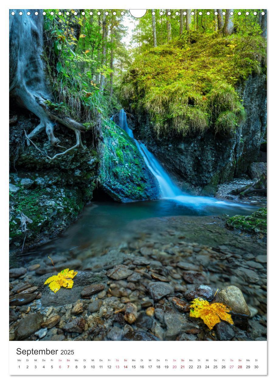 Bild: 9783435901029 | Allgäuer Wasserfälle (Wandkalender 2025 DIN A3 hoch), CALVENDO...