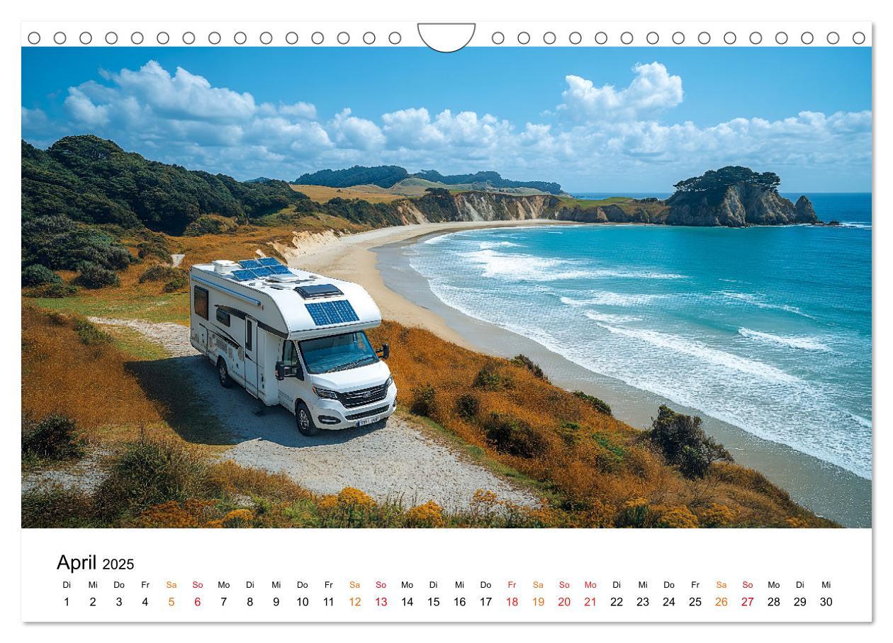 Bild: 9783457212158 | Wohnmobil grenzenlos (Wandkalender 2025 DIN A4 quer), CALVENDO...