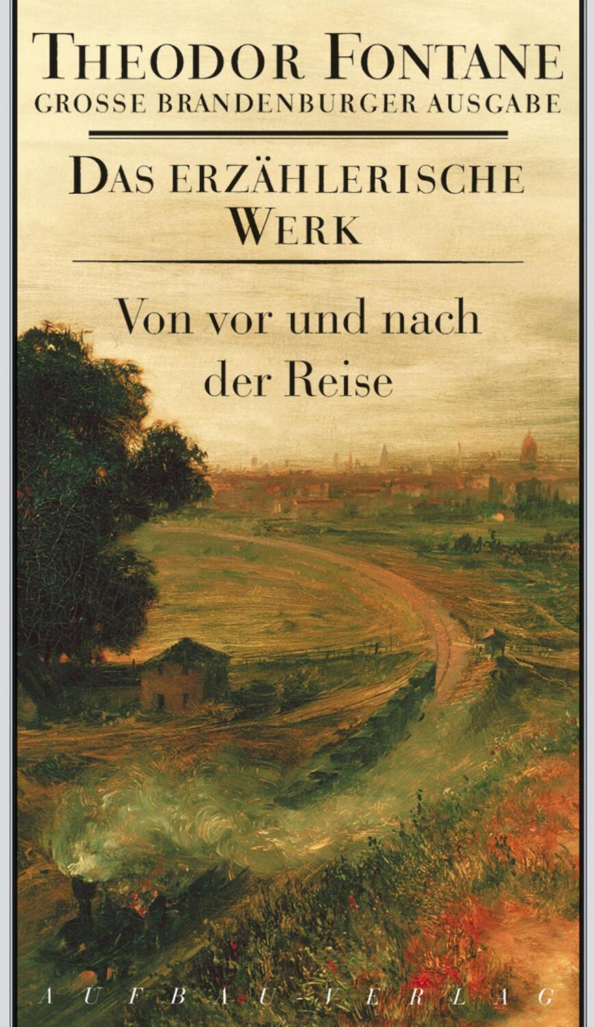 Cover: 9783351031312 | Von vor und nach der Reise | Plaudereien und kleine Geschichten | Buch