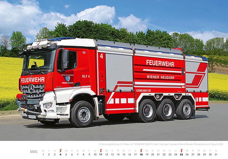 Bild: 9783966648165 | Feuerwehr Kalender 2025 Wandkalender | Hans-Joachim Profeld | Kalender