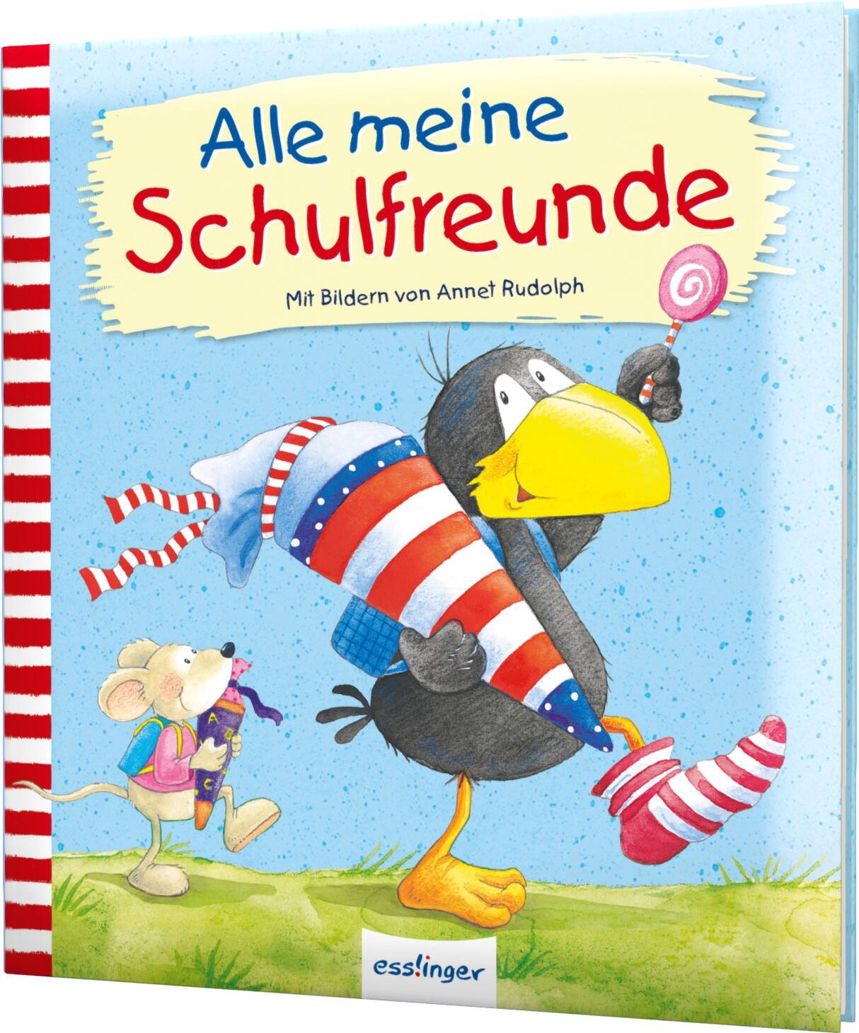 Cover: 9783480234851 | Der kleine Rabe Socke: Alle meine Schulfreunde | Annet Rudolph | Buch