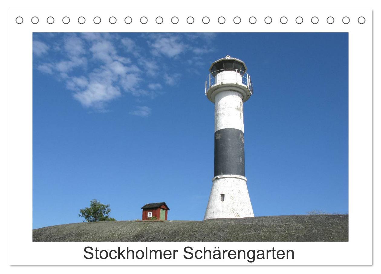 Cover: 9783435568406 | Stockholmer Schärengarten (Tischkalender 2025 DIN A5 quer),...