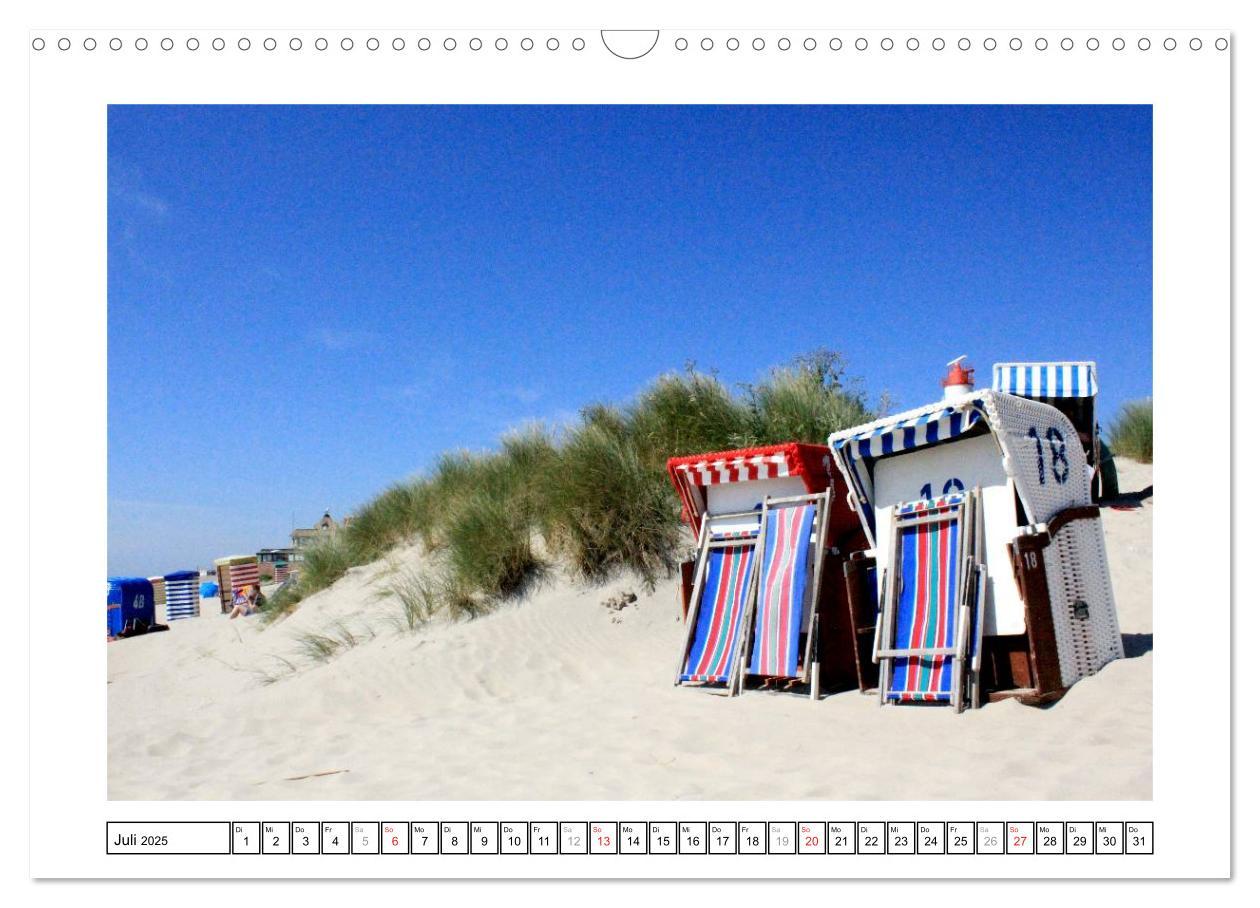 Bild: 9783435560332 | Borkum - Ostfriesische Insel mit Charme (Wandkalender 2025 DIN A3...