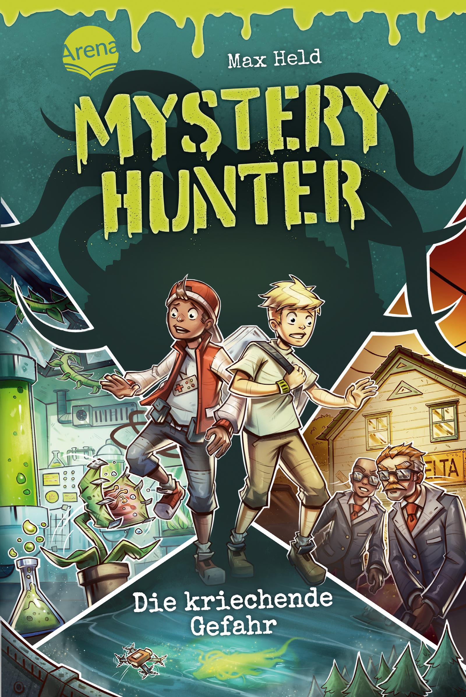 Cover: 9783401606330 | Mystery Hunter (1). Die kriechende Gefahr | Max Held | Buch | 144 S.