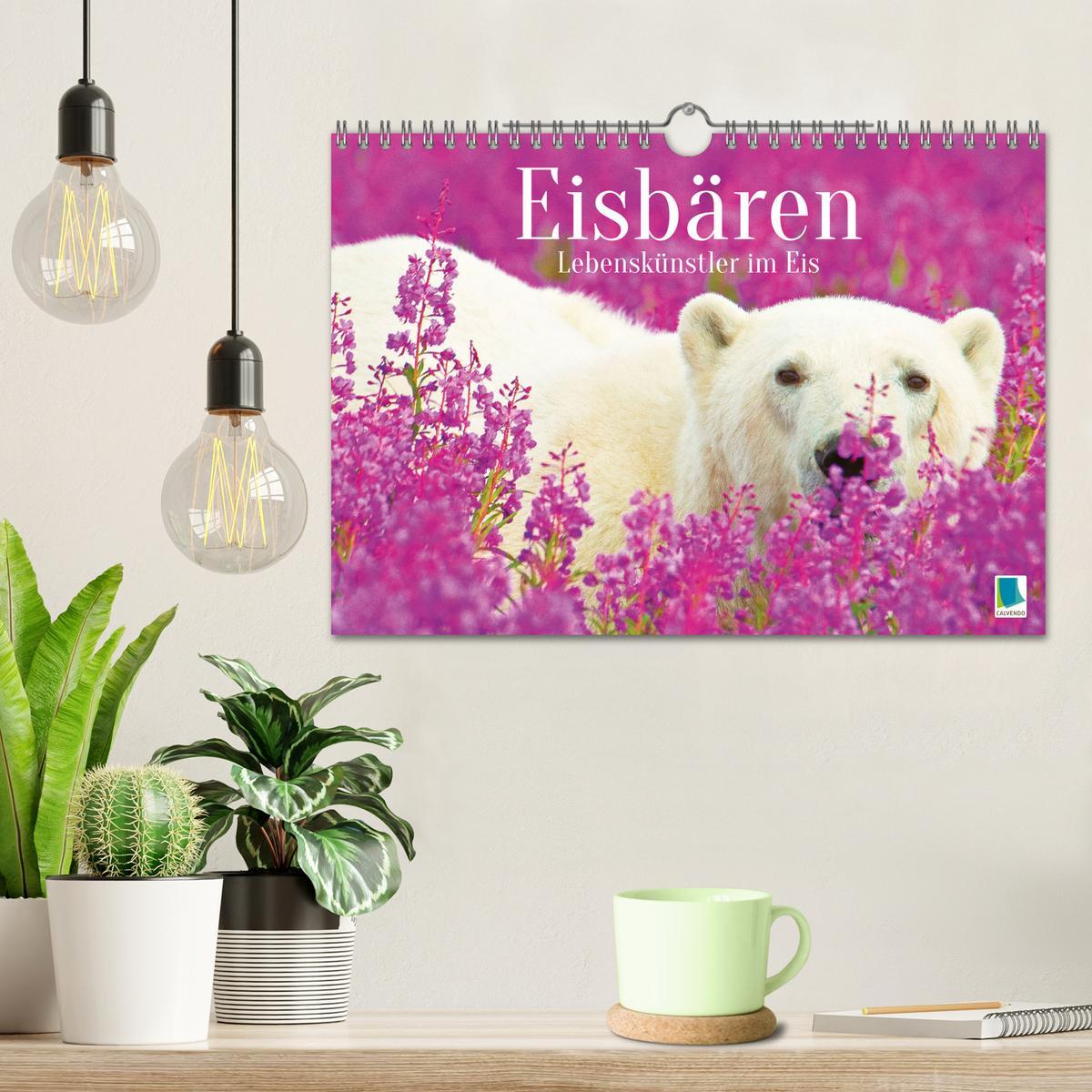 Bild: 9783457140376 | Eisbären: Lebenskünstler im Eis (Wandkalender 2025 DIN A4 quer),...