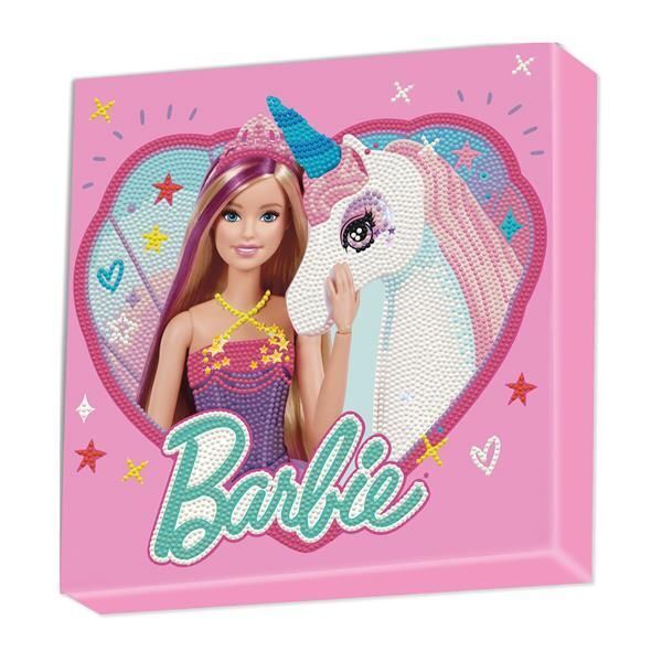 Bild: 4895225928712 | Diamond Dotz Barbie mit Einhorn | Stück | 2592871 | Deutsch | 2024