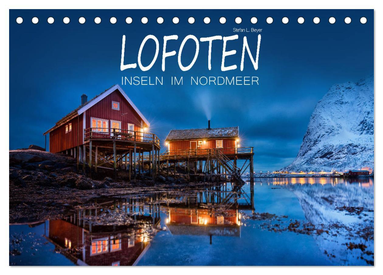 Cover: 9783435396795 | Lofoten - Inseln im Nordmeer (Tischkalender 2025 DIN A5 quer),...