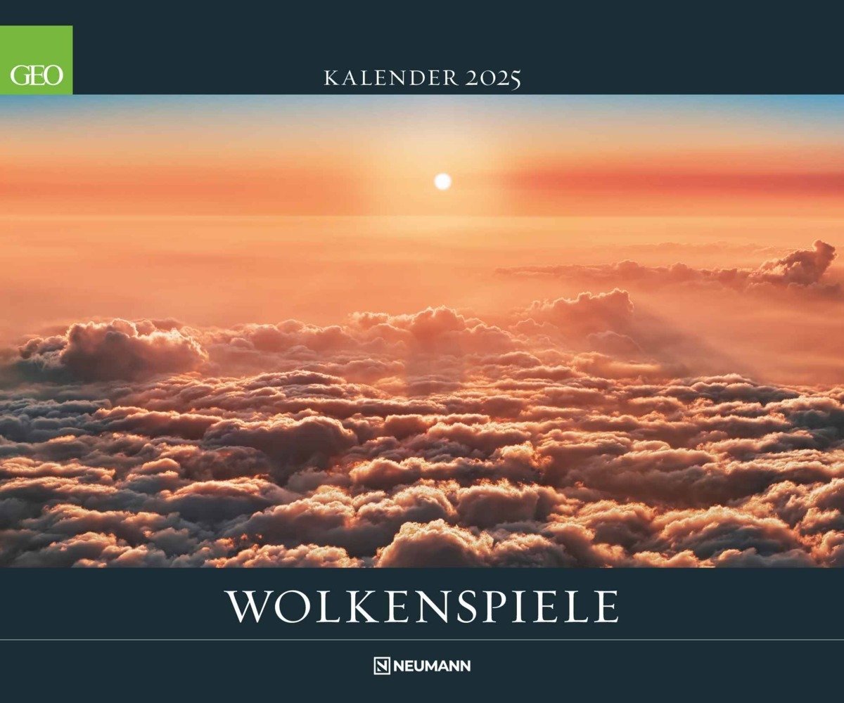 Cover: 4002725988850 | GEO - Wolkenspiele 2025 Wandkalender, 60x50cm, Posterkalender mit...