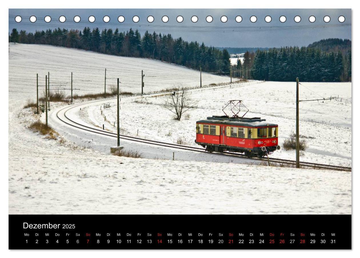 Bild: 9783435766284 | Unterwegs am Bahndamm (Tischkalender 2025 DIN A5 quer), CALVENDO...