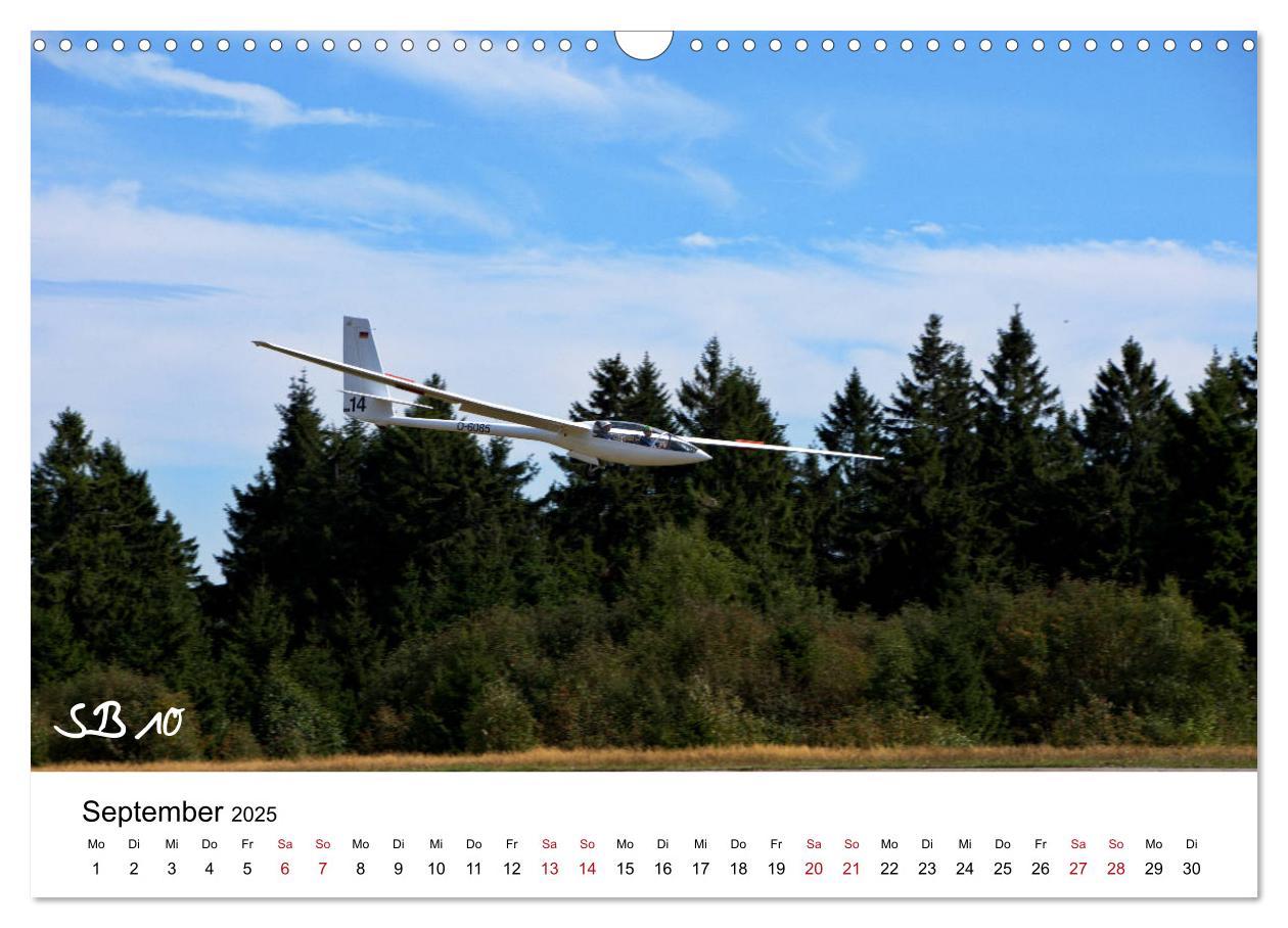 Bild: 9783435389667 | Flugzeuge auf der Wasserkuppe 2025 (Wandkalender 2025 DIN A3 quer),...