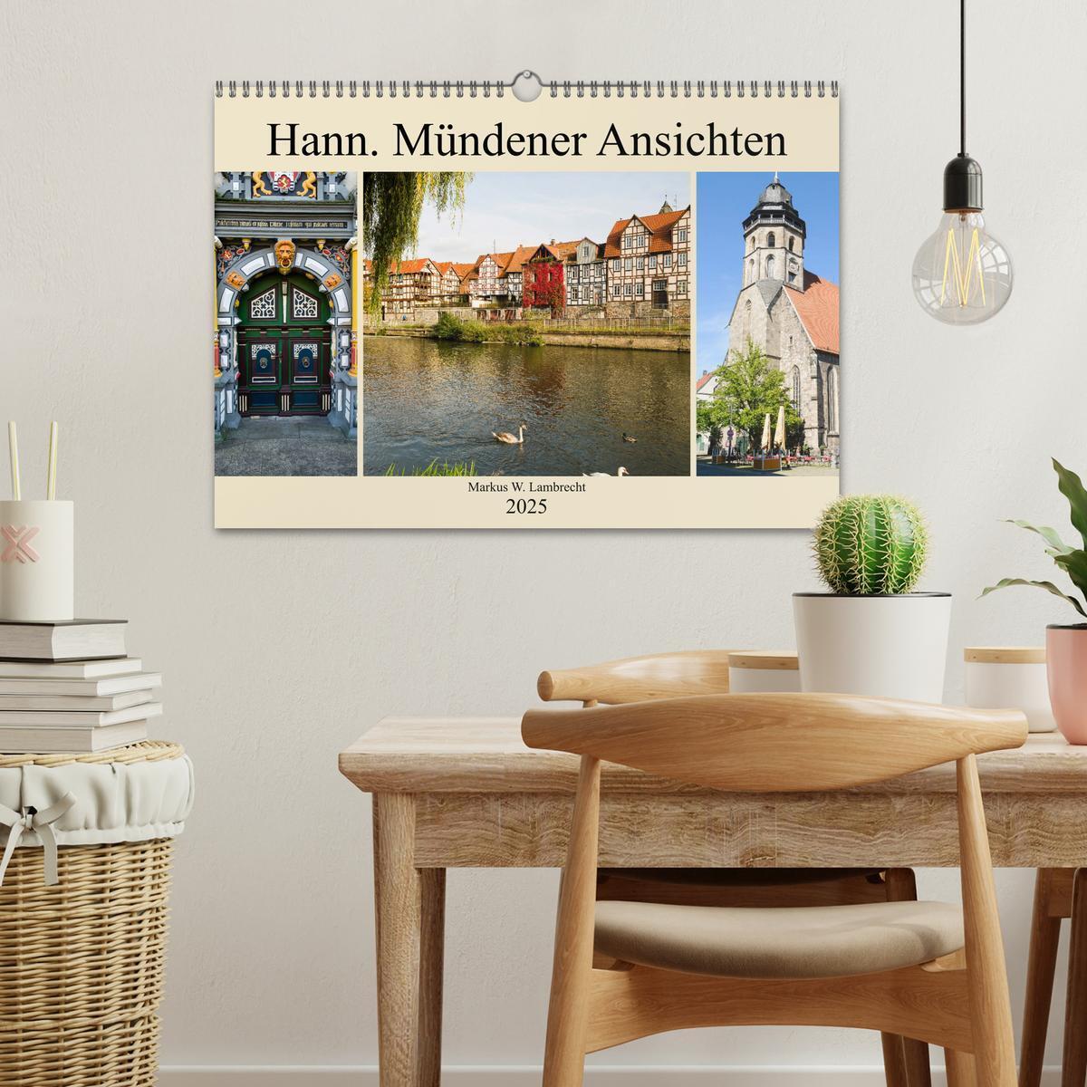 Bild: 9783435390540 | Hann. Mündener Ansichten (Wandkalender 2025 DIN A3 quer), CALVENDO...