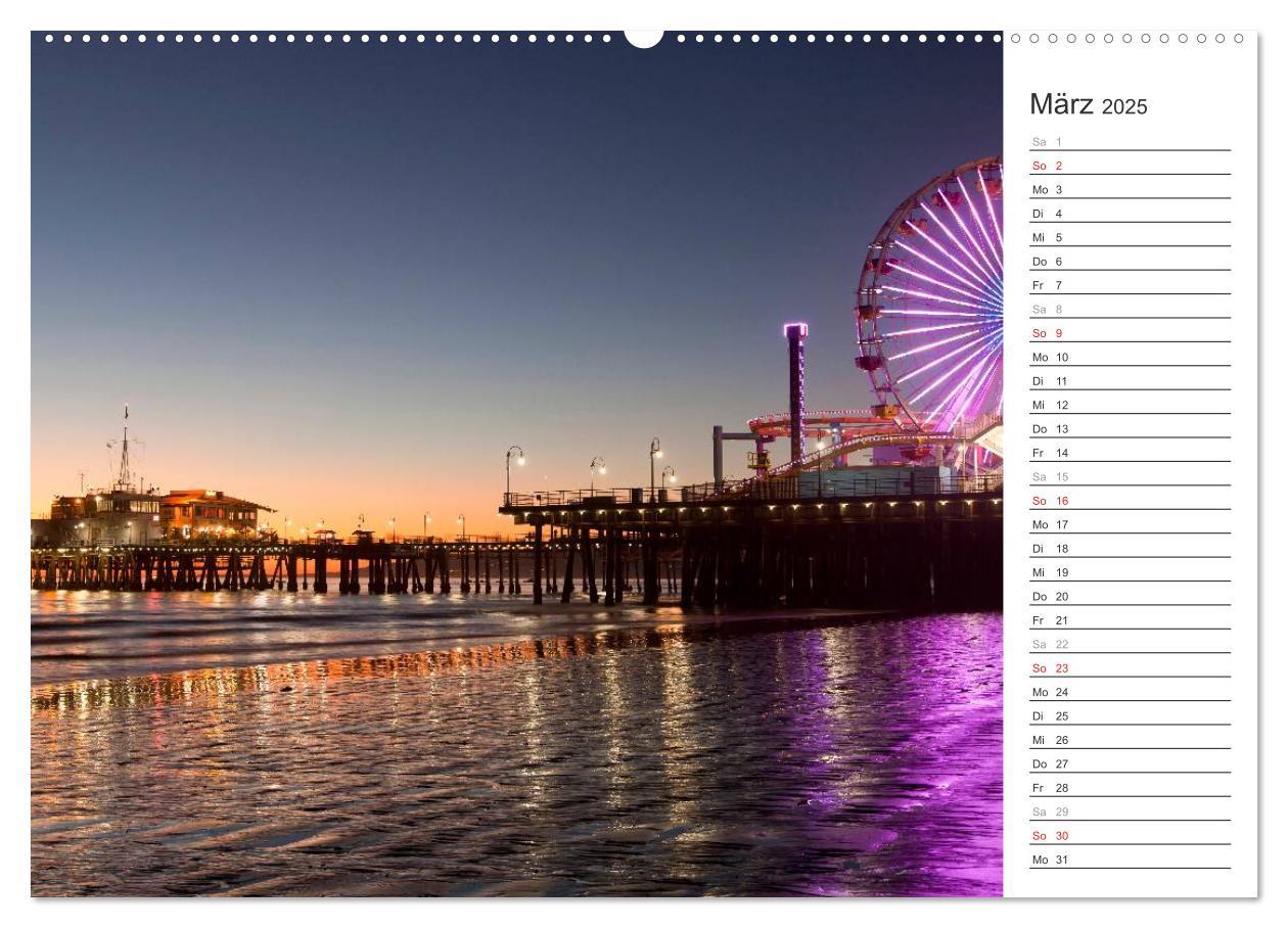 Bild: 9783435724956 | Los Angeles - Kalifornien (Wandkalender 2025 DIN A2 quer), CALVENDO...