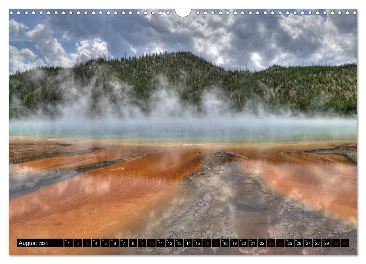 Bild: 9783435421992 | Yellowstone Nationalpark. Tanz auf dem Vulkan (Wandkalender 2025...