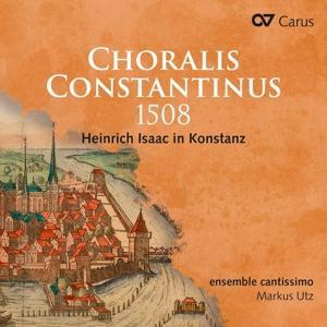 Cover: 4009350835245 | Choralis Constantinus 1508-Heinr.Isaac in Konst. | Dell'Ombra | CD