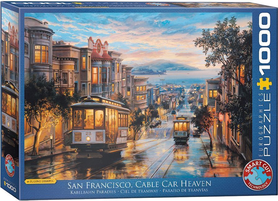 Bild: 628136609579 | San Francisco Cable Car Heaven (Puzzle) | Spiel | In Spielebox | 2018