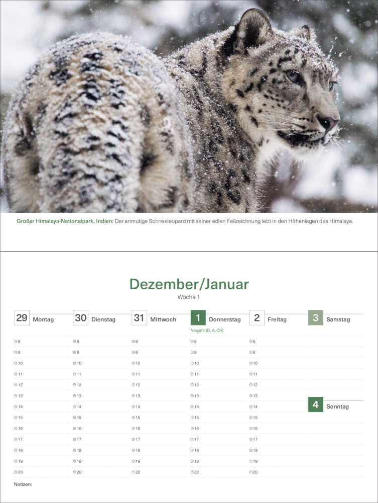 Bild: 9783965913714 | Das Naturerbe der Welt - KUNTH Tischkalender 2025 | Kalender | 54 S.