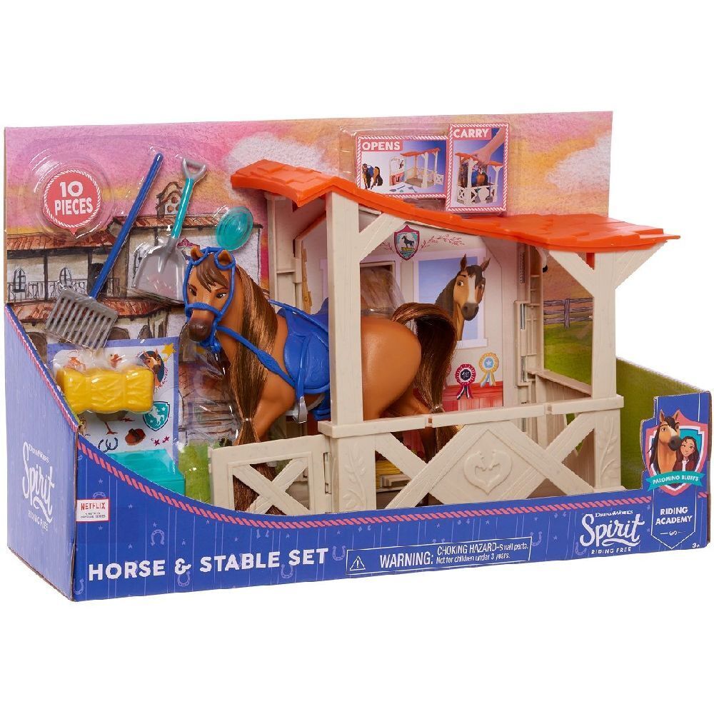 Bild: 886144393525 | Spirit Horse &amp; Stable Accessory Set | Stück | In Kartonage | JPL39352