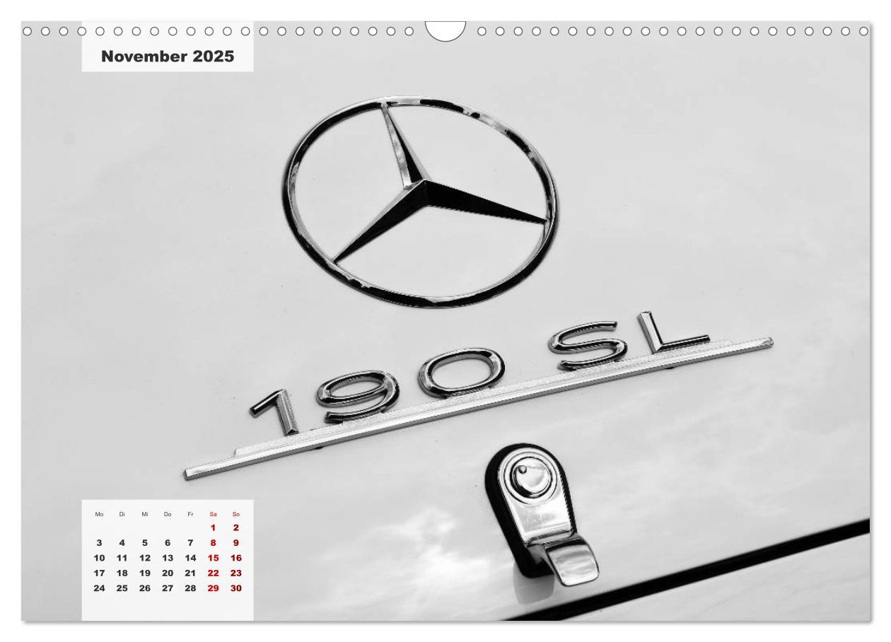 Bild: 9783435336906 | Mercedes Edel &amp; Fein (Wandkalender 2025 DIN A3 quer), CALVENDO...