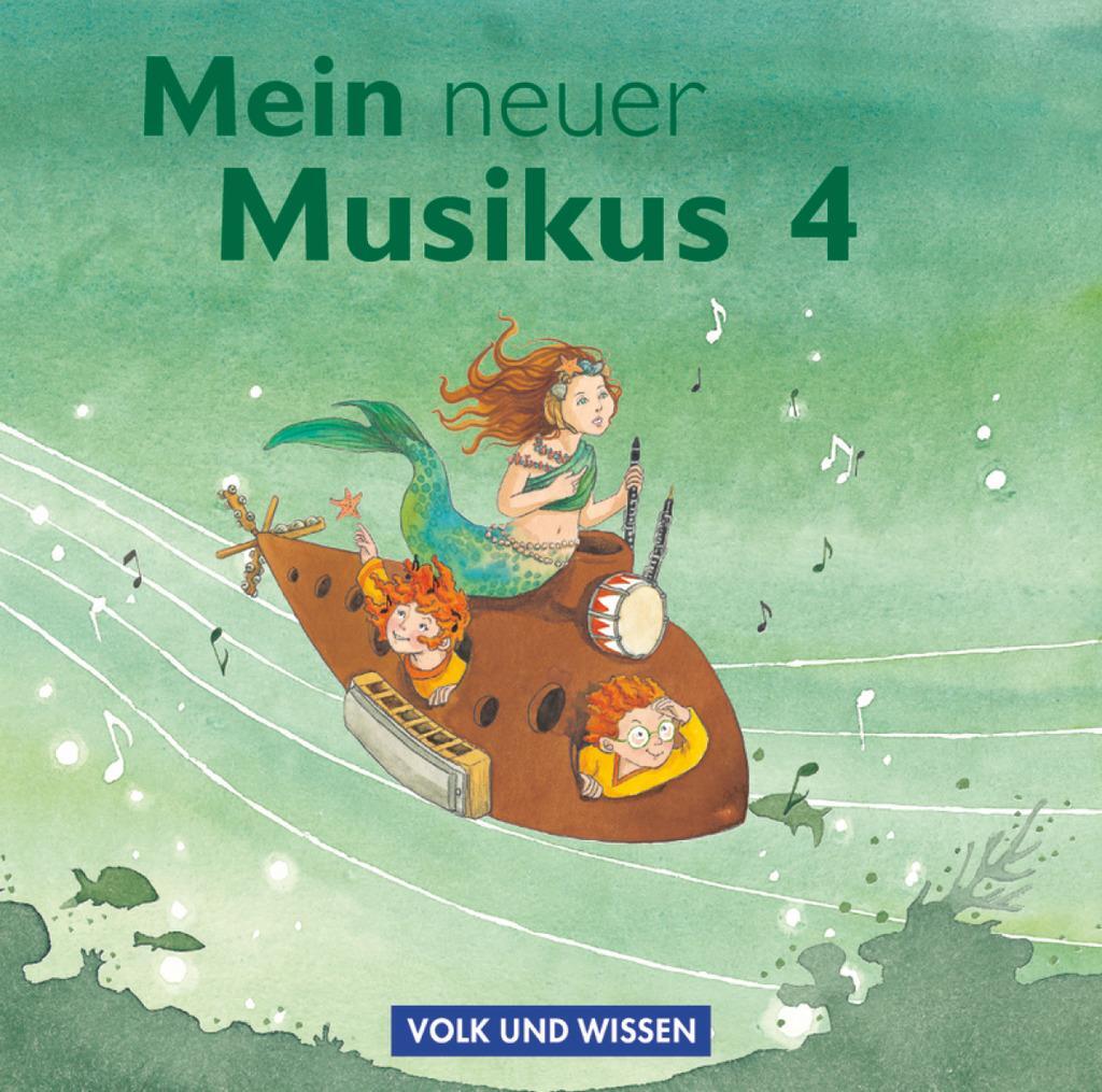 Cover: 9783060804764 | Mein neuer Musikus 4. Schuljahr - CD 1-2 | Audio-CD | Jewelcase | 2016