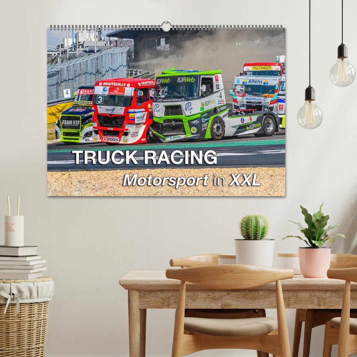 Bild: 9783457157053 | TRUCK RACING - Motorsport in XXL (Wandkalender 2025 DIN A2 quer),...