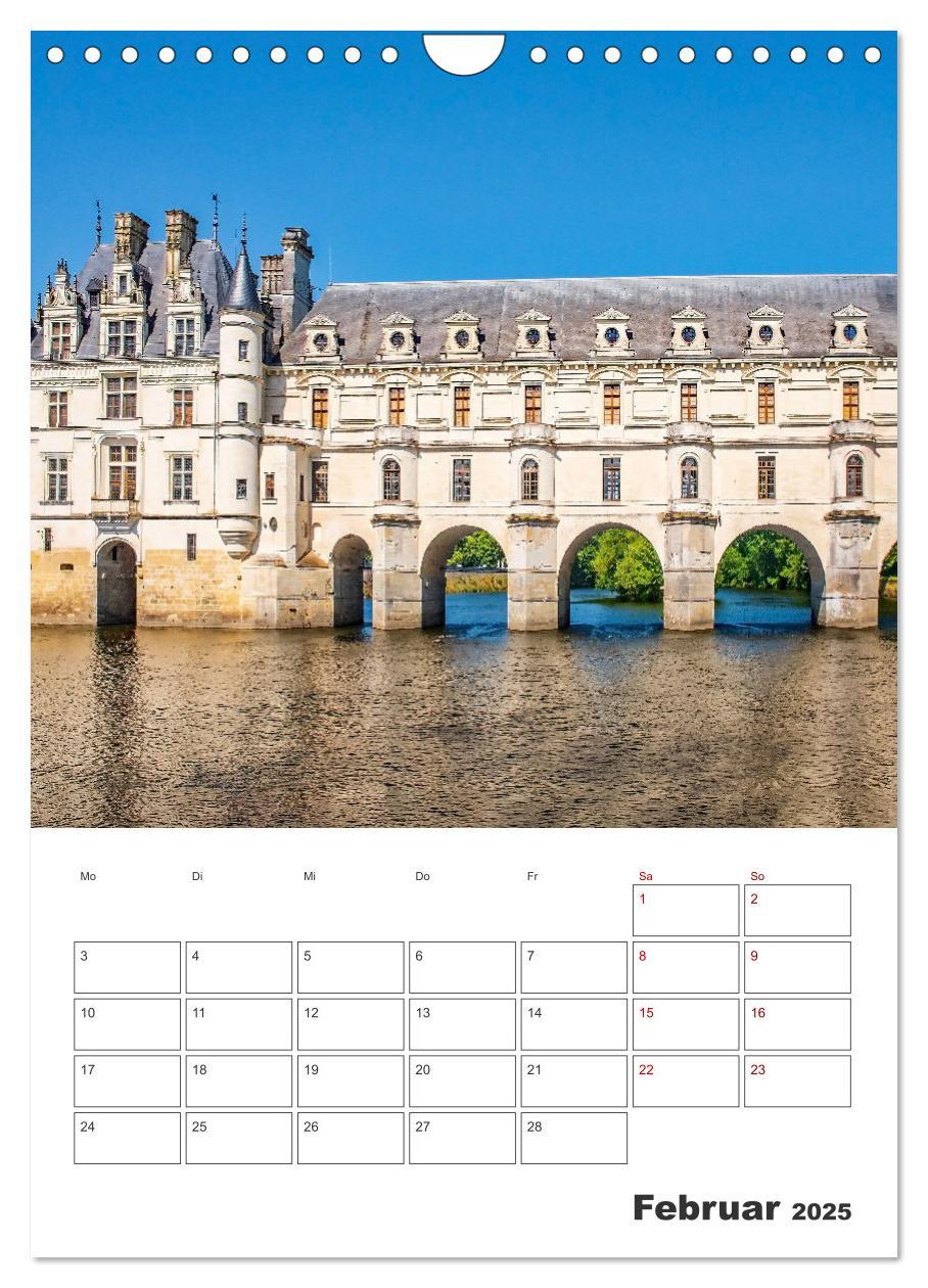 Bild: 9783435854516 | Schlösser der Loire - Reiseplaner (Wandkalender 2025 DIN A4 hoch),...