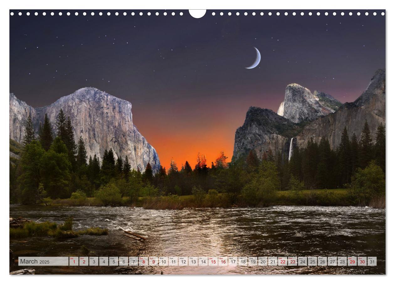 Bild: 9781325931866 | Yosemite National Park Road Trip (Wall Calendar 2025 DIN A3...