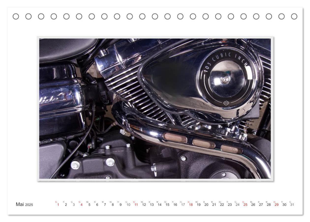 Bild: 9783435790104 | Emotionale Momente: Harley Davidson - Wide Glide (Tischkalender...