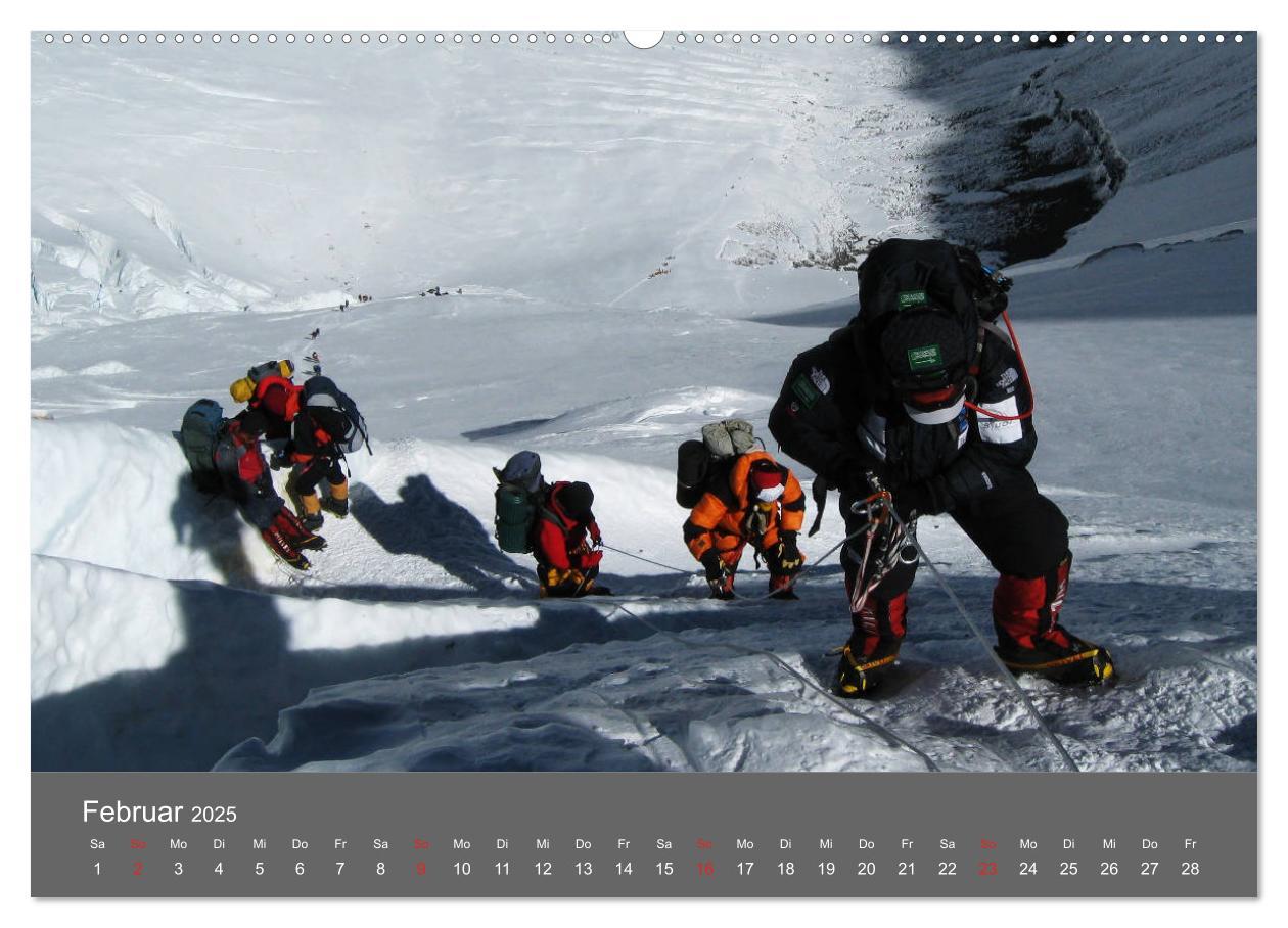 Bild: 9783435294091 | Bergsteigen - Extremsport am Limit (Wandkalender 2025 DIN A2 quer),...