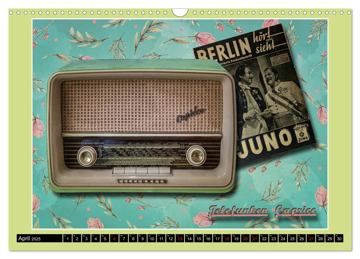 Bild: 9783435277759 | RADIO LEGENDEN (Wandkalender 2025 DIN A3 quer), CALVENDO...