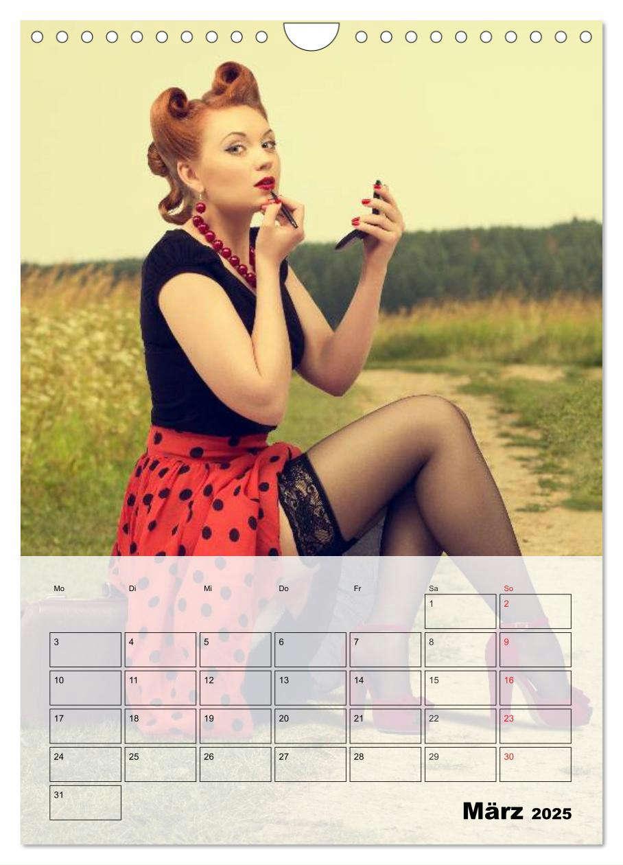 Bild: 9783457035894 | Sexy Hexi. Pin-ups-Planer (Wandkalender 2025 DIN A4 hoch), CALVENDO...