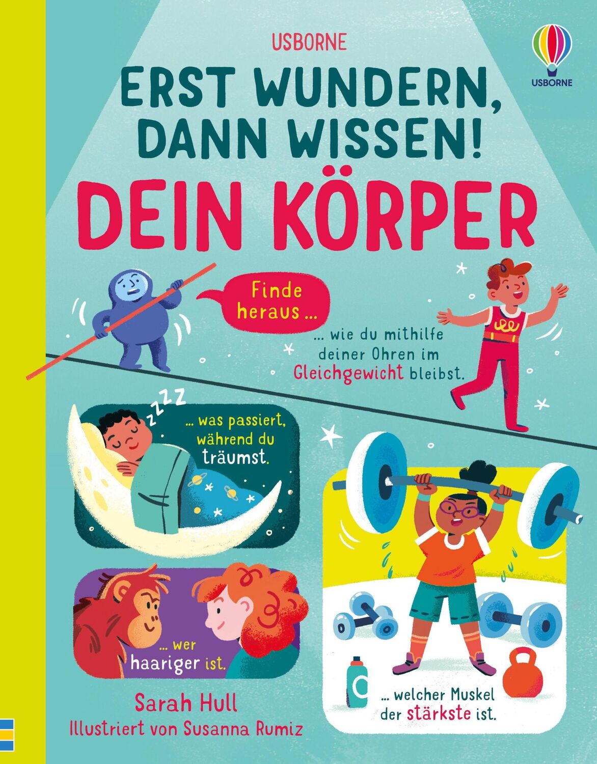 Cover: 9781035701391 | Erst wundern, dann wissen! Dein Körper | Sarah Hull | Buch | 64 S.