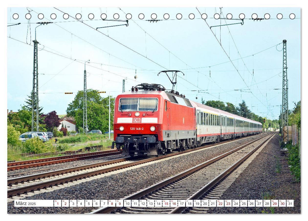 Bild: 9783457178461 | Die Baureihe 120 der Deutschen Bahn (Tischkalender 2025 DIN A5...