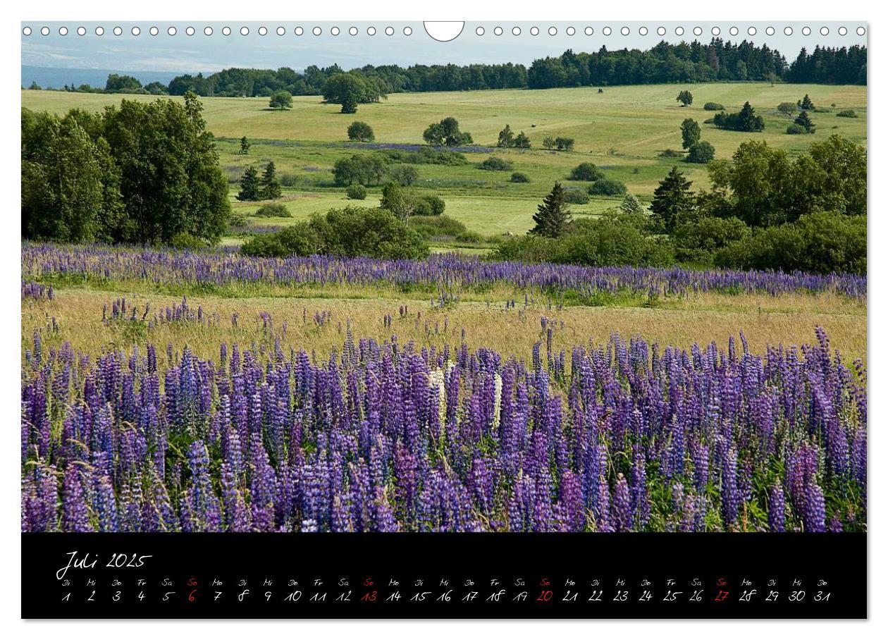 Bild: 9783435778843 | RHÖN = SCHÖN (Wandkalender 2025 DIN A3 quer), CALVENDO Monatskalender