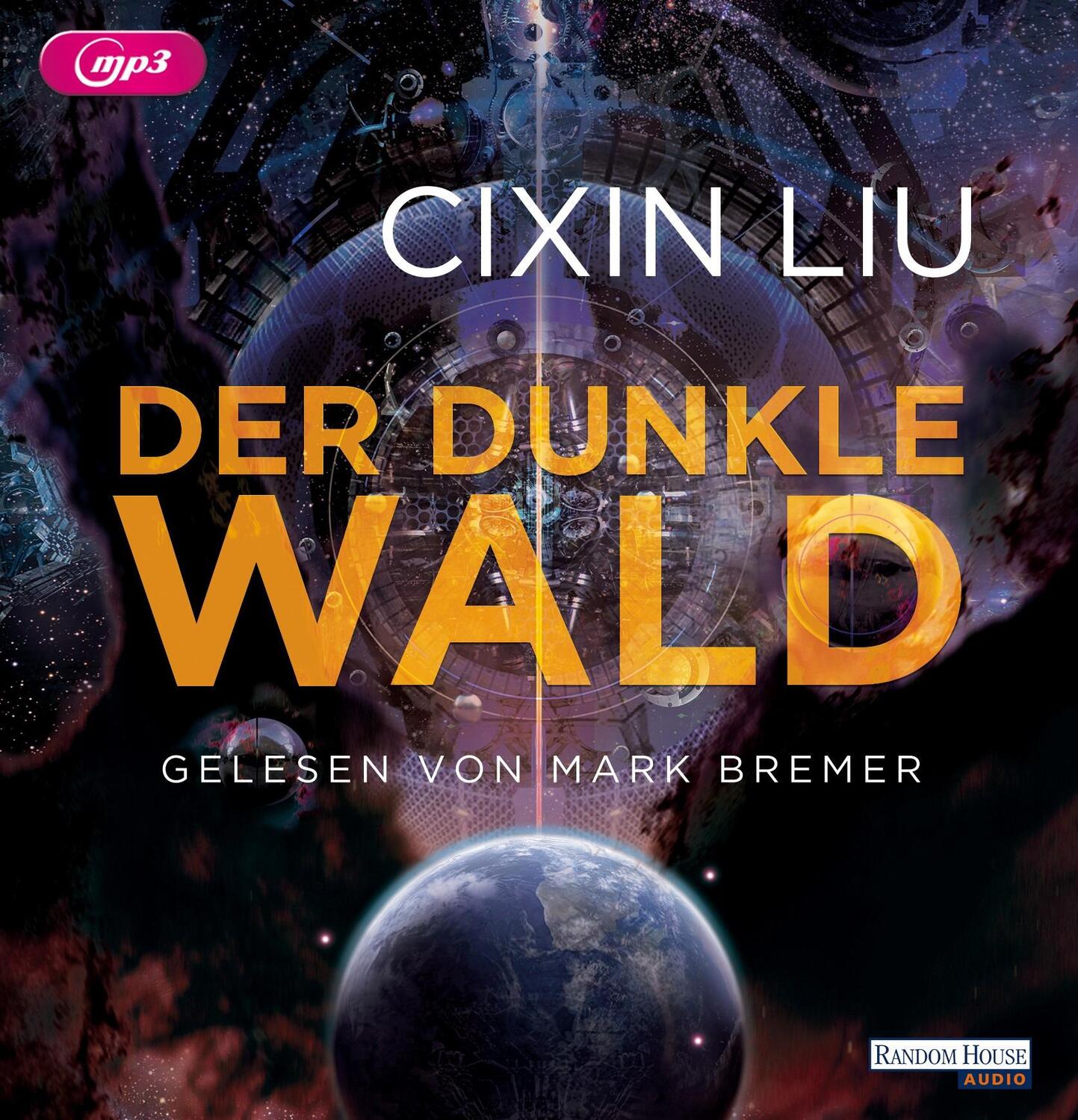 Cover: 9783837141955 | Der dunkle Wald | Cixin Liu | MP3 | Die drei Sonnen | 3 CDs | Deutsch