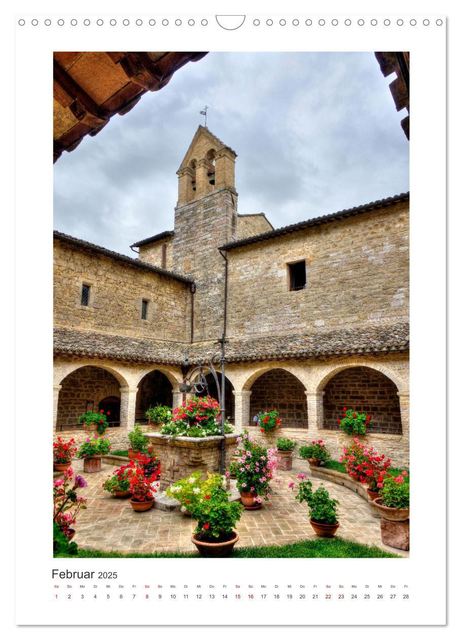 Bild: 9783435913077 | Assisi - Die Stadt zweier großer Heiliger (Wandkalender 2025 DIN A3...