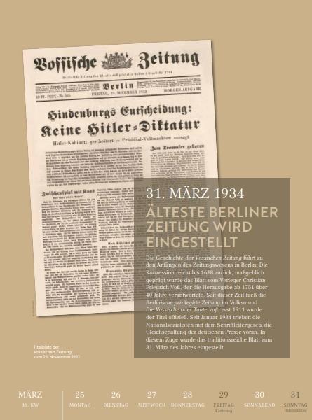 Bild: 9783962011222 | Berliner Geschichte - Kalender 2024 | Marc Lippuner | Kalender | 2024