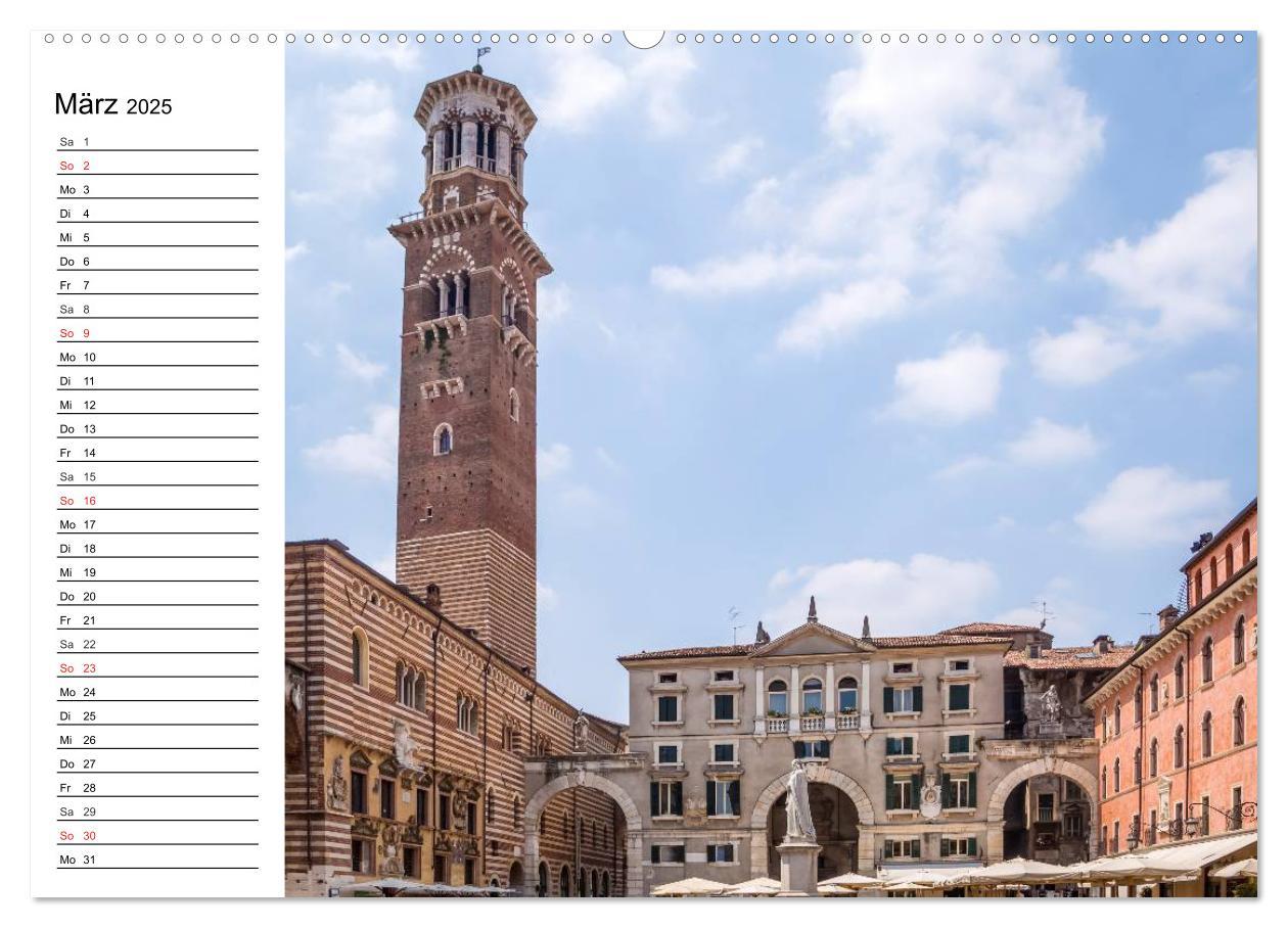 Bild: 9783435516308 | VERONA Historisches Stadtherz (Wandkalender 2025 DIN A2 quer),...