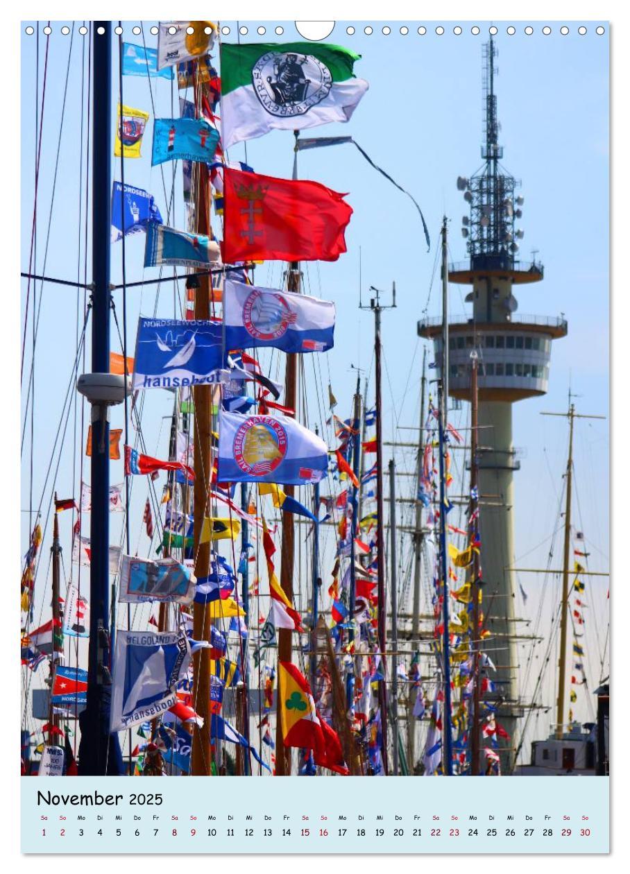 Bild: 9783457032640 | Sail - Impressionen aus Bremerhaven (Wandkalender 2025 DIN A3...