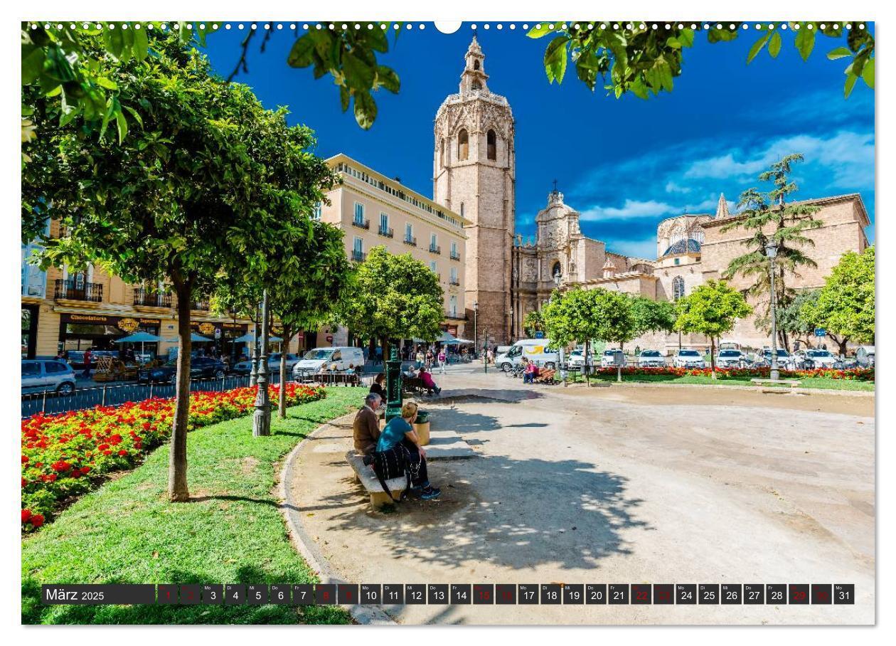 Bild: 9783435438778 | Valencia - Stadt am Turia (Wandkalender 2025 DIN A2 quer), CALVENDO...