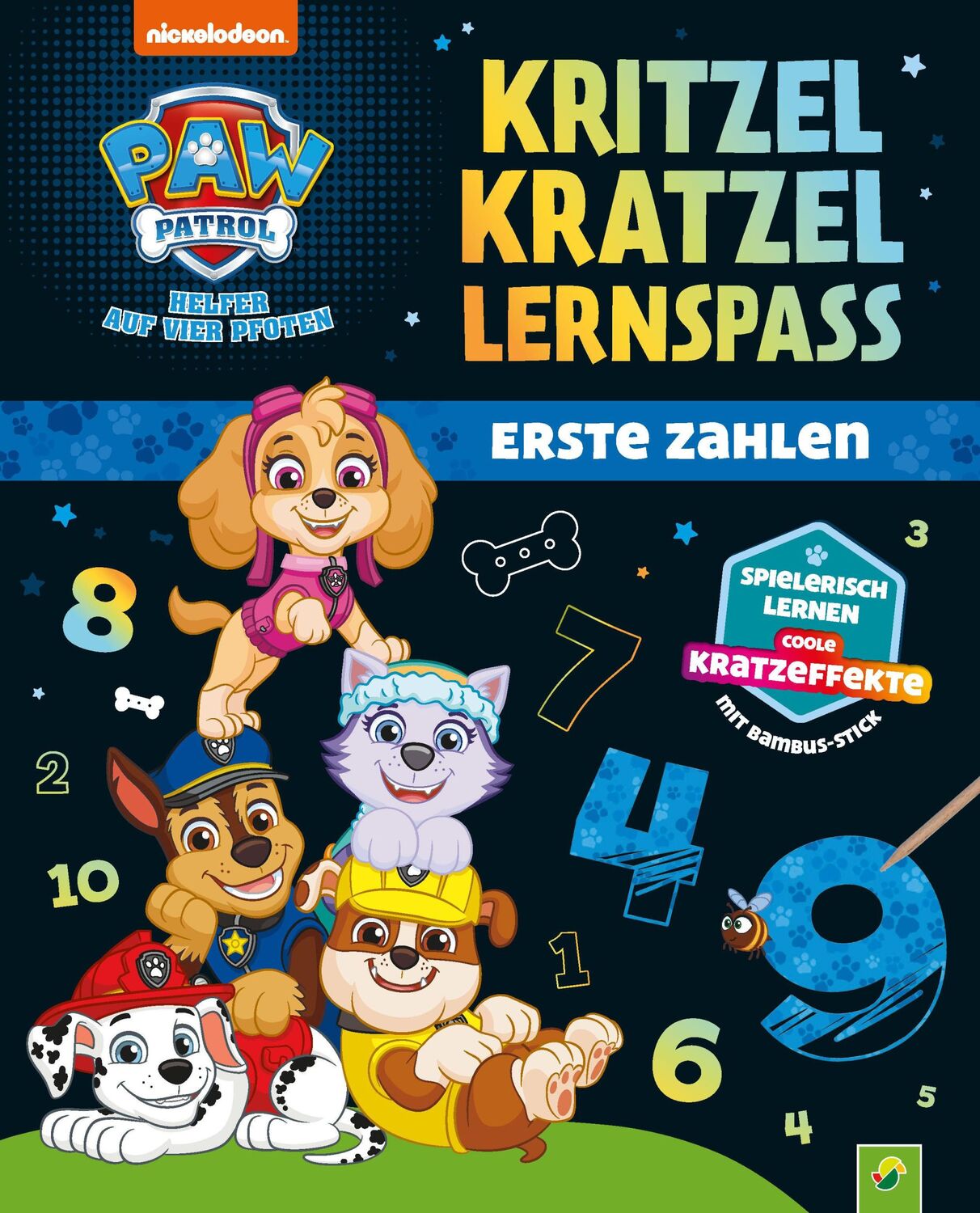 Cover: 9783849941949 | PAW Patrol Kritzel-Kratzel-Lernspaß: Erste Zahlen | Verlag | Buch