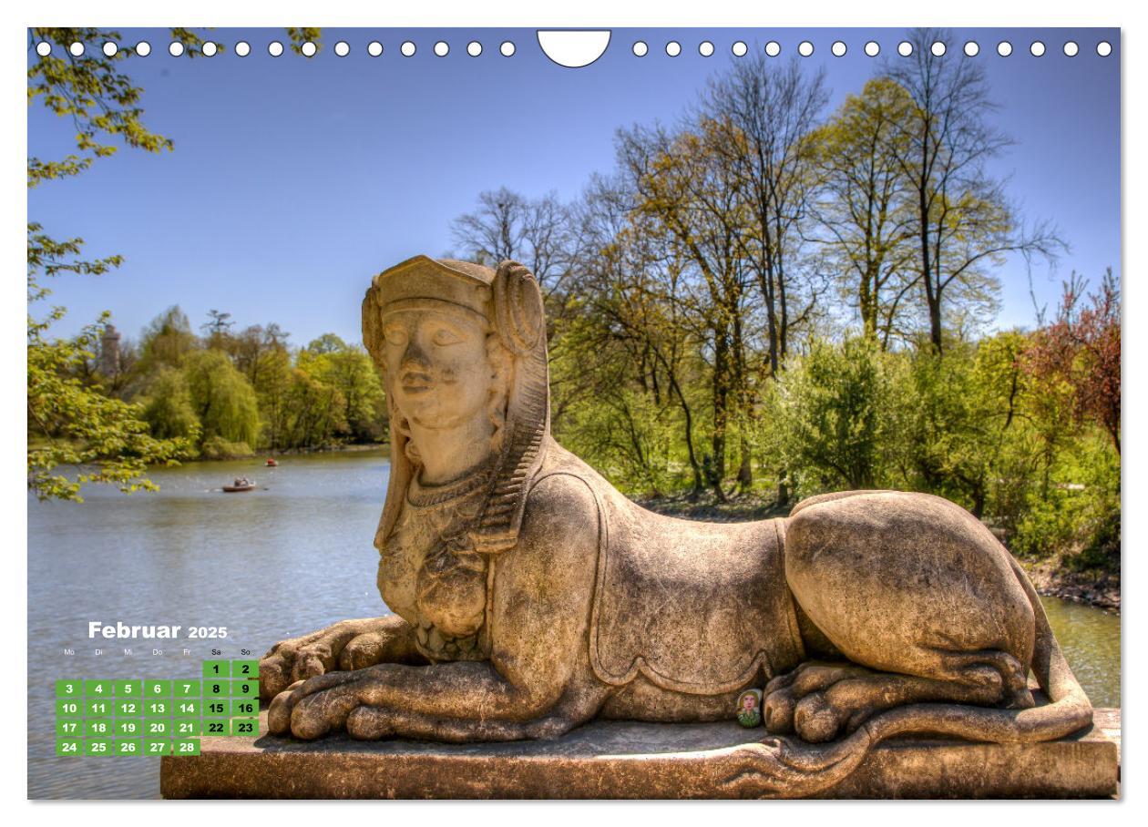 Bild: 9783383971464 | Park Schönbusch Aschaffenburg (Wandkalender 2025 DIN A4 quer),...