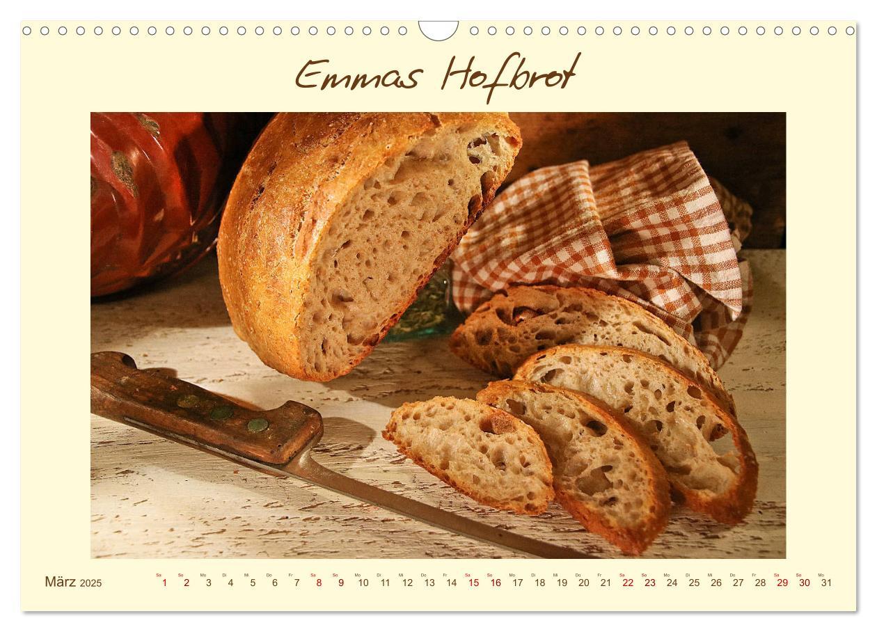 Bild: 9783435237135 | Mein liebstes Brot (Wandkalender 2025 DIN A3 quer), CALVENDO...