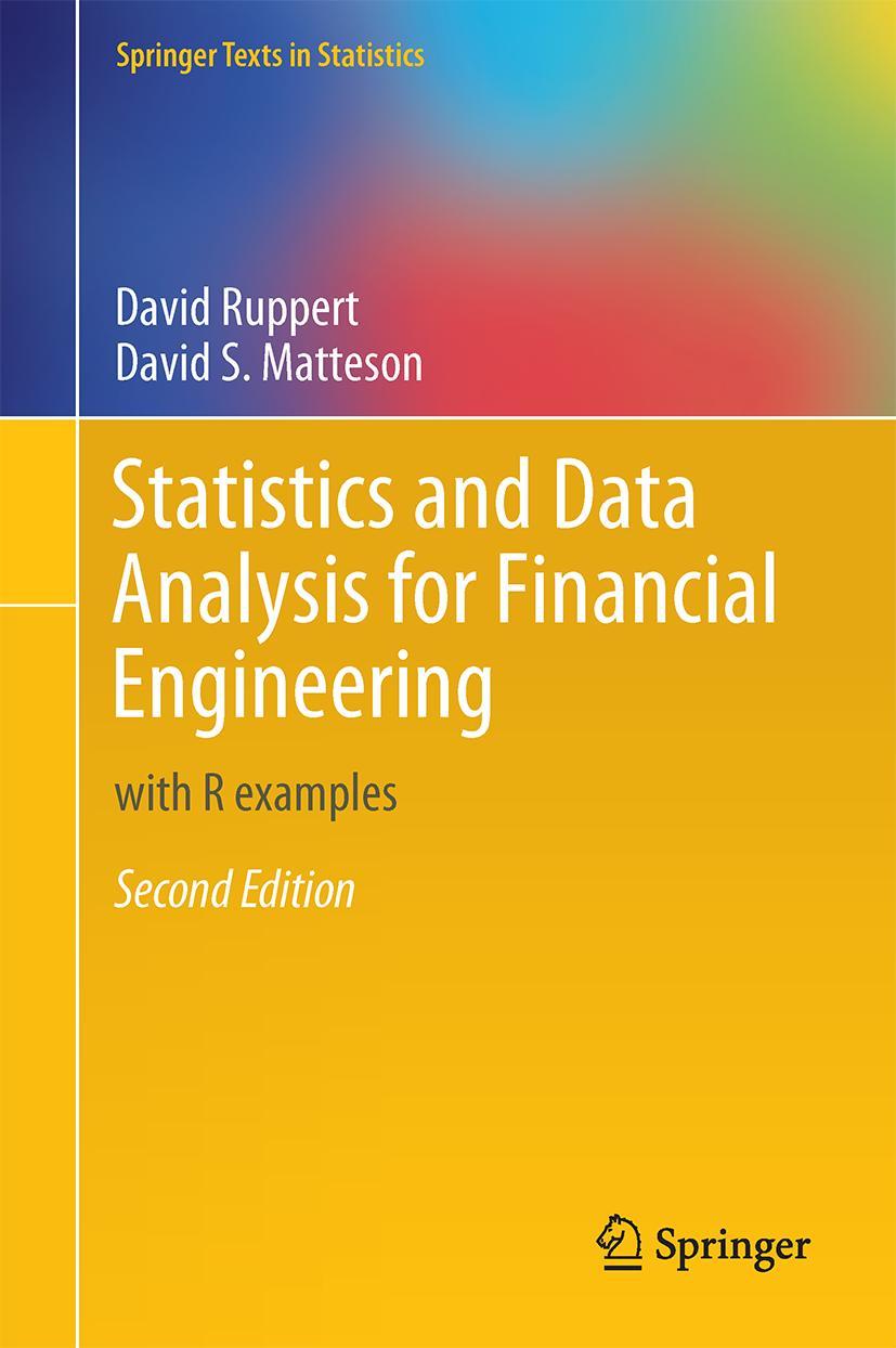 Cover: 9781493926138 | Statistics and Data Analysis for Financial Engineering | Buch | xxvi