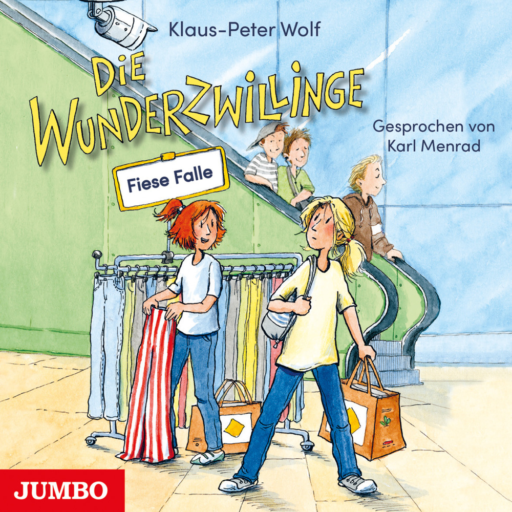 Cover: 9783833745171 | Die Wunderzwillinge. Fiese Falle, Audio-CD | Band 3 | Klaus-Peter Wolf