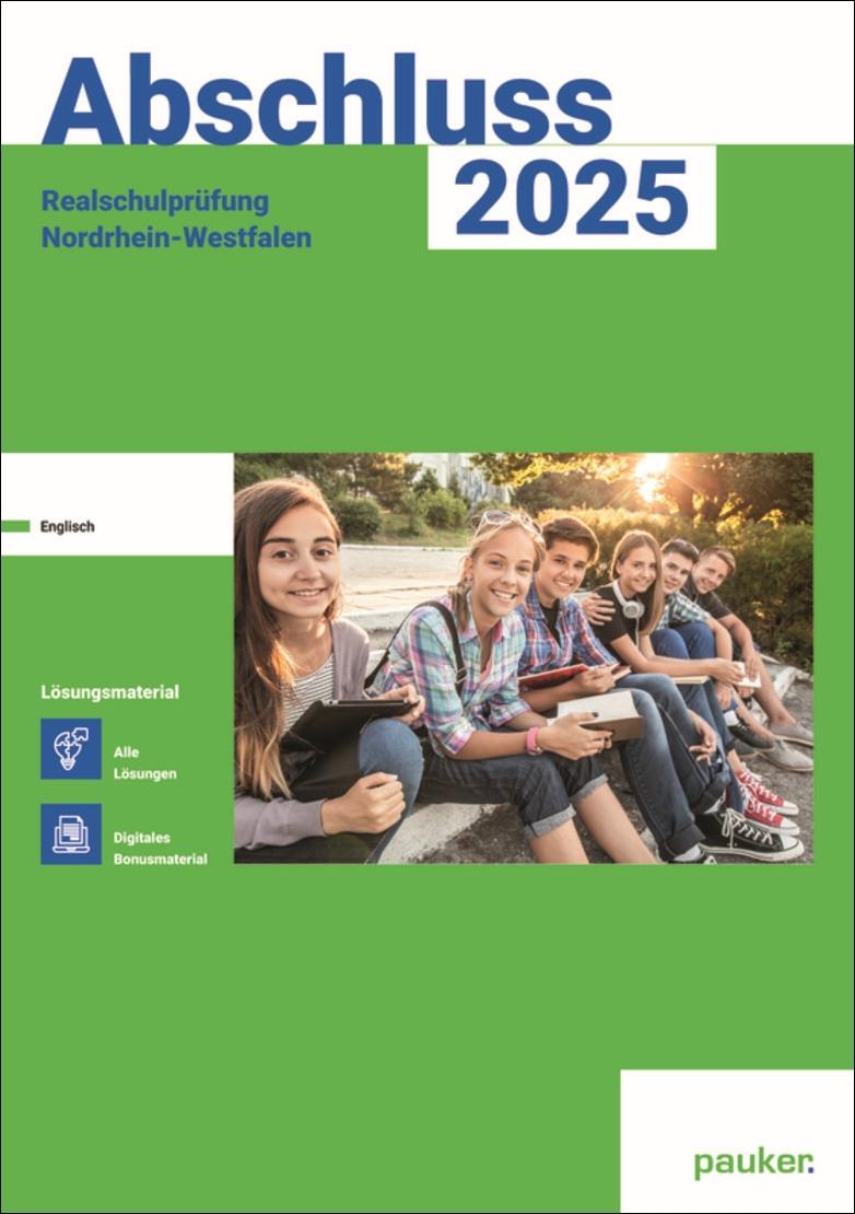 Cover: 9783889978967 | Abschluss 2025 - MSA Realschule NRW - Lösungsband - Englisch | AG